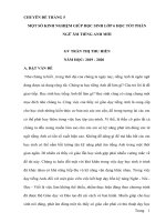 SKKN lồng ghép kiến thức giáo dục quốc phòng an ninh qua nội dung môn lịch sử trong chương trình thcs 