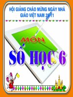 slide 1 héi gi¶ng chµo mõng ngµy nhµ gi¸o viöt nam 20 11 kióm tra bµi cò a 30 vµ 45 b 8 9 vµ 19 c 25 30 vµ 150 ta cã 30 2 3 5 45 32 5 bcnn 30452 32 5 90 ta cã 8 23 9 32 19 19 bc