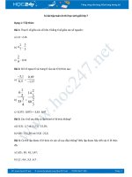 31 bài tập toán nâng cao lớp 7