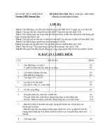 sở gd đt thừa thiên huế đề kiểm tra học kỳ i năm học 2008 2009 sở gd đt thừa thiên huế đề kiểm tra học kỳ i năm học 2008 2009 trường thpt hương lâm môn địa lí 6 thời gian 45 phút i đề ra câu 1 t