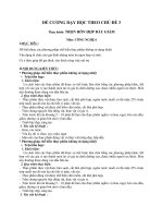 ĐỀ CƯƠNG HƯỚNG DẪN TỰ HỌC CÔNG NGHÊ 6_CHỦ ĐỀ 3