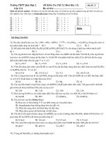 phieáu traû lôøi traéc nghieäm tröôøng thpt quyø hôïp 2 ñeà kieåm tra tieát 22 hoaù hoïc 11 lôùp 11a hoï vaø teân phaàn traû lôøi traéc nghieäm soá thöù töï caâu traû lôøi döôùi ñaây öùng vôùi soá t