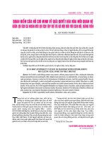 Quan điểm của Hồ Chí Minh về giải quyết hài hòa mối quan hệ giữa lợi ích cá nhân với lợi ích tập thể và xã hội đối với cán bộ, đảng viên