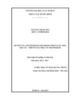 Quyền của người phạm tội trong pháp luật nhà hậu lê   những giá trị cần tham khảo 