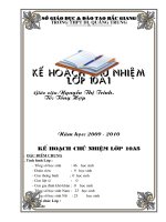 kõ ho¹ch chñ nhiöm líp 11b2 page së gi¸o dôc ®µo t¹o b¾c giang tr­êng thpt dl quang trung o0o kõ ho¹ch chñ nhiöm líp 10a1 gi¸o viªn nguyôn thþ trinh tæ tæng hîp n¨m