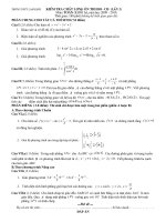 DeDan thi thu DH khoi A 2010