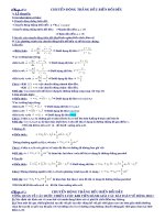 CHUYEN DE CHUYEN DONG THANG BIEN DOI DEU