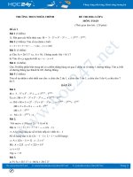 Bộ 5 đề thi chọn HSG môn Toán lớp 6 Trường THCS Nhân Chính