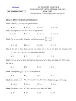 Đề tham khảo tuyển sinh 10 năm học 2021-2022 đầy đủ đáp án- có WORD- ĐỀ SỐ 1