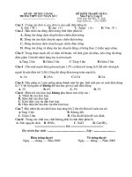 së gd §t b¾c giang së gd §t b¾c giang tr​­êng thpt lôc ng¹n sè 2 §ò kióm tra®ò ch½n m«n vët lý líp 11 thêi gian lµm bµi 15 phót ngµy kióm tra 25112009 c©u 1 trong các đơn vị sau đơn vị của suất đ