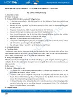 Đề cương ôn tập HK2 năm 2020 môn Ngữ Văn 12 - Trường THPT Lê Hữu Trác