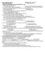 phßng gd§t §«ng h­ng tr­êng thcs hîp tiõn §ò kióm tra vët lý 7 thêi gian 45 phót i chän c©u tr¶ lêi ®óng cho c¸c c©u hái d­íi ®©y 5 ®ióm 1 khi nµo m¾t ta nh×n thêy mét vët a khi m¾t ta h­íng vµo v