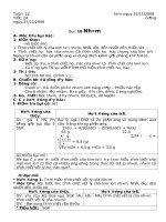 tuần gi¸o ¸n hãa häc 9 tuçn 12 so¹n ngµy 22112008 tiõt 24 gi¶ng ngµy 27222008 bµi 18 nh«m a– môc tiªu bµi häc 1 kiõn thøc hs biõt ®­îc týnh chêt vët lý cña kim lo¹i nh«m nhñ dîo dén nhiöt dén