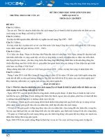 Bộ 5 đề thi chọn đội tuyển HSG môn Lịch Sử 8 năm 2021 có đáp án Trường THCS Chu Văn An