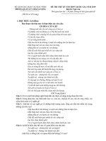 Đề thi thử THPT quốc gia môn Văn năm 2019 tỉnh Bắc Ninh có đáp án | Đề thi đại học, Hóa học - Ôn Luyện