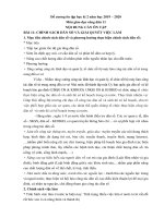 Đề cương ôn tập học kì 2 môn GDCD lớp 11 năm 2019 - 2020 chi tiết | Lớp 11, Giáo dục công dân - Ôn Luyện