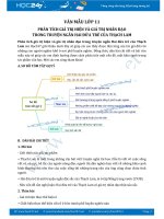 Phân tích giá trị hiện và giá trị nhân đạo trong truyện ngắn Hai đứa trẻ của Thạch Lam