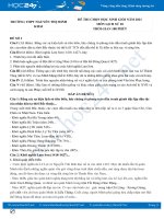 Bộ 5 đề thi chọn HSG môn Lịch Sử 10 năm 2021 có đáp án Trường THPT Nguyễn Thị Minh Khai