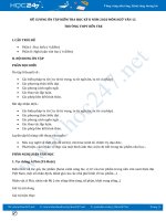 Đề cương ôn tập kiểm tra HK2 năm 2020 môn Ngữ Văn 12 - Trường THPT Bến Tre