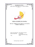 KHOA CÔNG NGHỆ THÔNG TIN VÀ TRUYỀN THÔNG  BÁO CÁO ĐỒ ÁN CƠ SỞ 4ĐỀ TÀI: NGHIÊN CỨU KỸ THUẬT VÀ XÂY DỰNG WEBRTC VIDEOCALL