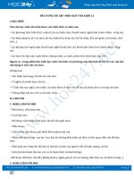 Đề cương ôn tập đầu HK2 năm 2020 môn Ngữ Văn 12 - Trường THPT Kim Anh