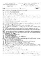 Đề thi học kì 1 năm 2020 - 2021 môn GDCD 11 THPT chuyên Huỳnh Mẫn Đạt - Mã đề 771 | Lớp 11, Giáo dục công dân - Ôn Luyện