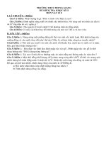 phong gdđt châu thành trường thcs trung giang đề kiểm tra khọc kì ii môn vật lí 8 i lyù thuyeát 4ñieåm caâu1 1 điểm nhieät löôïng laø gì ñôn vò tính vaø kí hieäu ra sao caâu 21ñieåm ñònh nghó