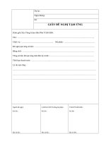 Giấy đề nghị tạm ứng