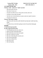 Đề cương ôn thi học kì 1 môn Hoá lớp 12 năm 2020 - 2021 THPT Việt Đức chi tiết | Hóa học, Lớp 12 - Ôn Luyện