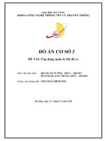 ĐẠI HỌC ĐÀ NẴNG KHOA CÔNG NGHỆ THÔNG TIN VÀ TRUYỀN THÔNG ĐỒ ÁN CƠ SỞ ĐỀ TÀI: Ứng dụng quản lý bãi đổ xe