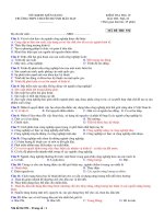 6 Đề kiểm tra 1 tiết môn Địa lớp 10 năm 2019 THPT chuyên Huỳnh Mẫn Đạt có đáp án chi tiết | Lớp 10, Địa lý - Ôn Luyện