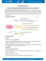 Phân tích đoạn trích Chí khí anh hùng