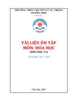 Lý thuyết và bài tập về Cacbon - Silic môn Hóa lớp 11 THPT chuyên Lý Tự trọng có đáp án | Hóa học, Lớp 11 - Ôn Luyện