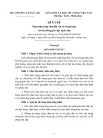 QUY CHẾ Thực hiện công khai đối với cơ sở giáo dục của hệ thống giáo dục quốc dân