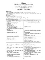 giao an tuan 4 lop 3