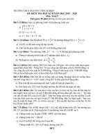 Đề thi học kì 2 môn Toán lớp 9 năm 2019-2020 có đáp án - Trường THCS Nguyễn Vĩnh Hiệp