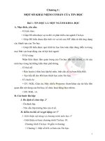 Bai 1 Tin hoc la 1 nganh khoa hoc