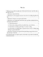 Đánh giá các điều kiện kết hôn theo Luật Hôn nhân và Gia đình năm 2014 (bài giữa kỳ)