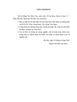 KHÓA LUẬN tốt NGHIỆP y học (HOÀN CHỈNH) đặc điểm lâm sàng và hình ảnh siêu âm của các bệnh nhân sỏi đường mật tại bệnh viện e 