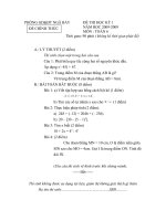 De thi hoc ky 1 20092010