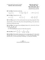 Đề thi học kì 2 môn Toán lớp 6 năm 2019-2020 có đáp án - Trường THCS Nguyễn Huệ