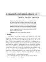 Số hóa và chuyển đổi số trong hoạt động thư viện