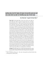 Những rào cản tới ý định sử dụng tài nguyên giáo dục mở của sinh viên tại một số trường đại học ở Việt Nam