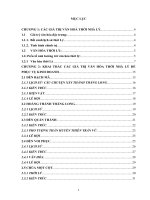 (Thảo luận Cơ sở văn hóa Việt Nam) CÁC GIÁ TRỊ VĂN HOÁ THỜI NHÀ LÝ