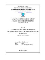 LUẬN VĂN TỐT NGHIỆP KỸ SƯ NGÀNH CÔNG NGHỆ THÔNG TIN ĐỀ TÀI :XÂY DỰNG CHƯƠNG TRÌNH QUẢN LÝ ĐIỂMHỆ VỪA HỌC VỪA LÀM QUA HỆ THỐNG MẠNG CỤC BỘ