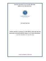 Chống hành vi lạm dụng vị trí thống lĩnh thị trường nhằm bóc lột khách hàng theo luật cạnh tranh 2018 