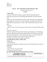 Giáo án ngữ văn 6 cả năm theo công văn 5512