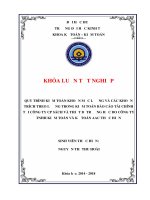 QUY TRÌNH KIỂM TOÁN KHOẢN mục LƯƠNG và các KHOẢN TRÍCH THEO LƯƠNG TRONG KIỂM TOÁN báo cáo tài CHÍNH tại CÔNG TY CP SÁCH và THIẾT bị TRƯỜNG học DO CÔNG TY TNHH KIỂM TOÁN và kế TOÁN AAC THỰC HIỆN 