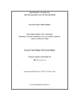 Hoạt động phòng ngừa tội phạm đánh bạc, tổ chức đánh bạc của lực lượng cảnh sát công an tỉnh tây ninh 