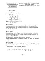 Đề thi học kì 2 môn Toán lớp 8 năm 2019-2020 có đáp án - Trường THCS Linh Đông